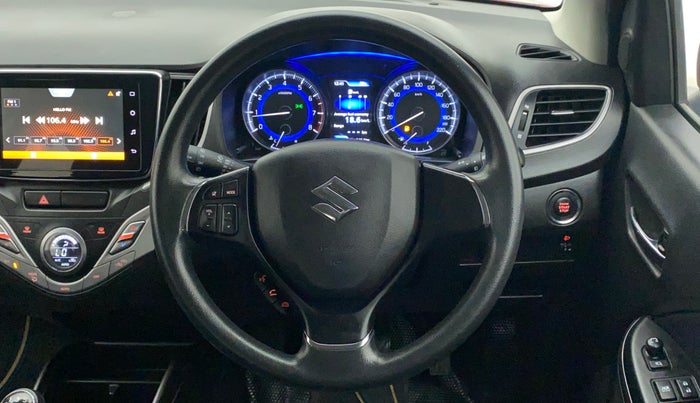 2019 Maruti Baleno ZETA PETROL 1.2, Petrol, Manual, 55,854 km, Steering Wheel Close Up