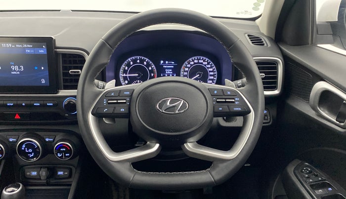 2022 Hyundai VENUE 1.0 TURBO GDI SX+ AT, Petrol, Automatic, 2,200 km, Steering Wheel Close Up