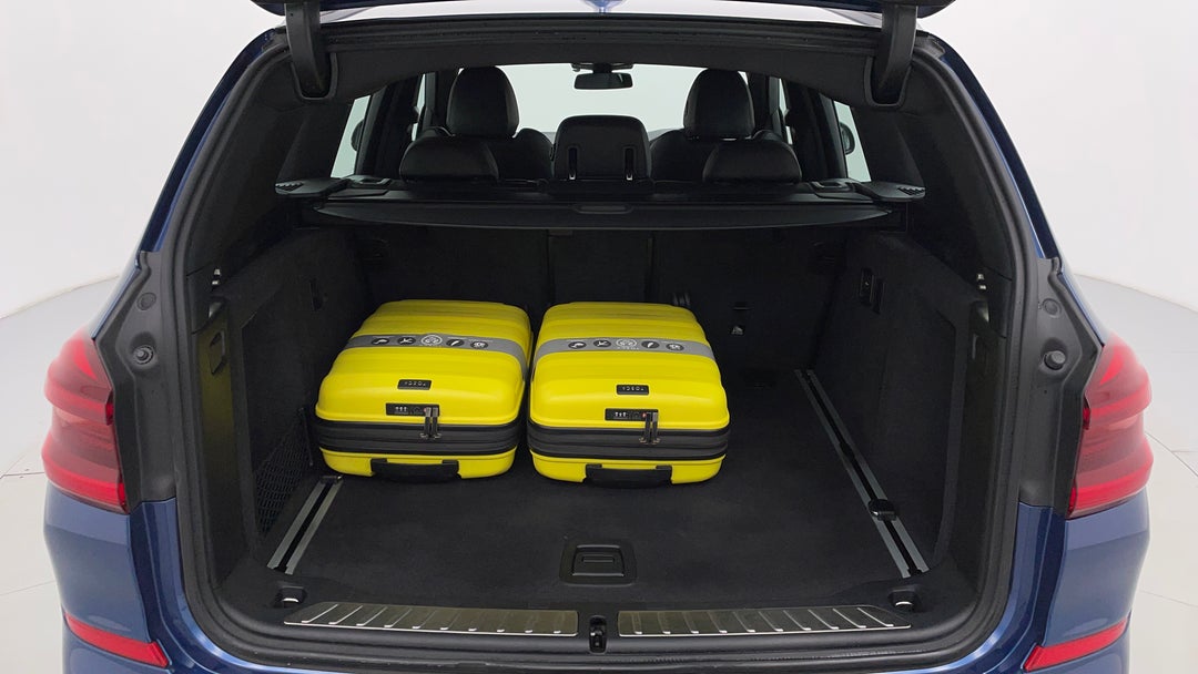 Boot Inside View with Luggage