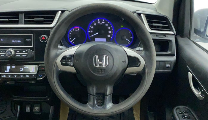 2016 Honda Brio VX MT, Petrol, Manual, 1,01,291 km, Steering Wheel Close Up