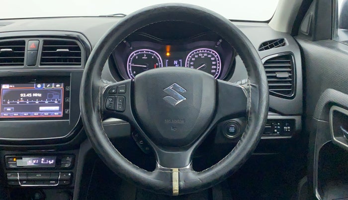 2018 Maruti Vitara Brezza ZDI PLUS AMT, Diesel, Automatic, 58,490 km, Steering Wheel Close Up