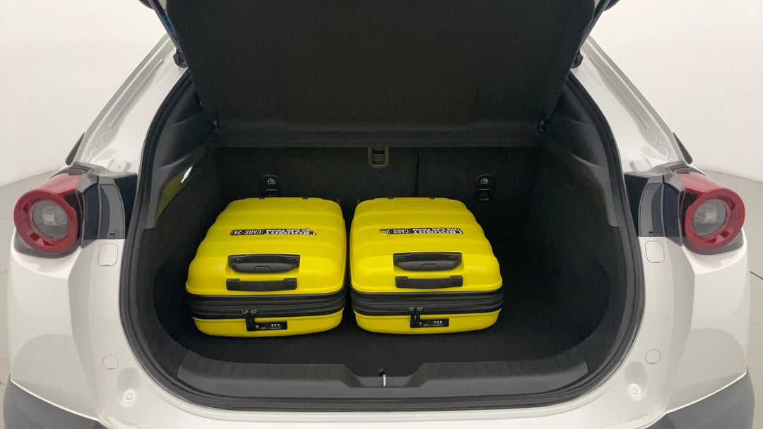 Boot Inside View with Luggage