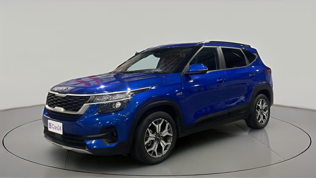 2020 Kia Seltos Sport+ (AWD), Automatic, 102205 km, Left Front Diagonal (45- Degree) View
