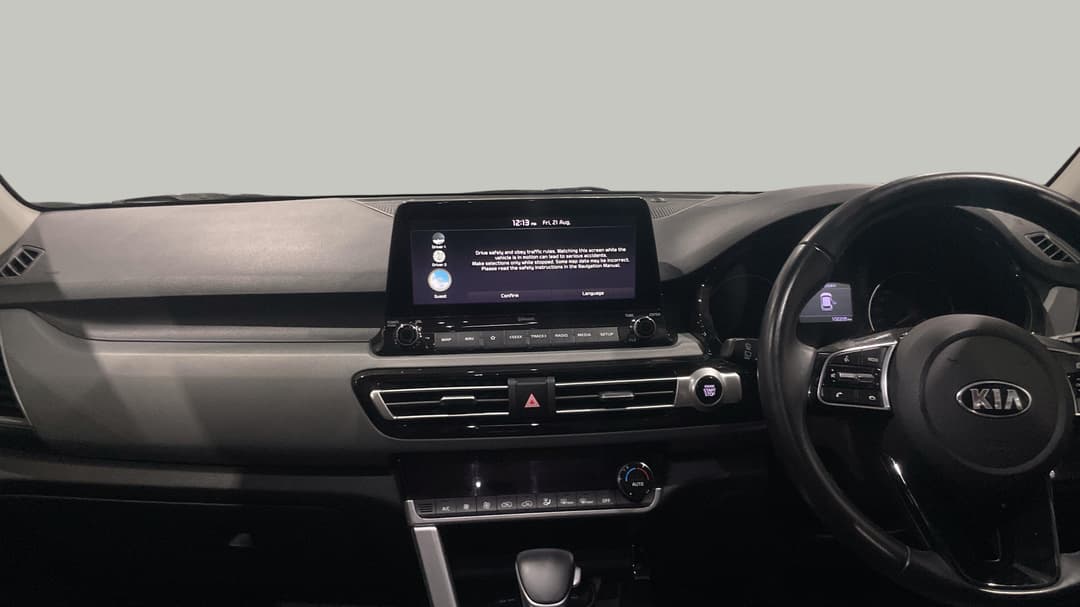 2020 Kia Seltos Sport+ (AWD), Automatic, 102205 km, Dashboard View
