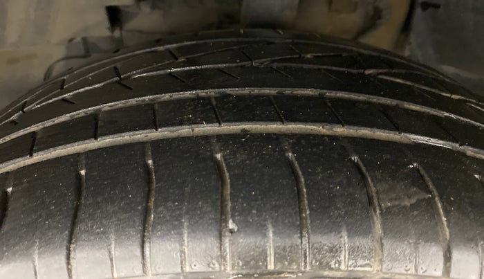 2019 Tata NEXON XZA+ 1.5, Diesel, Automatic, 35,146 km, Left Front Tyre Tread