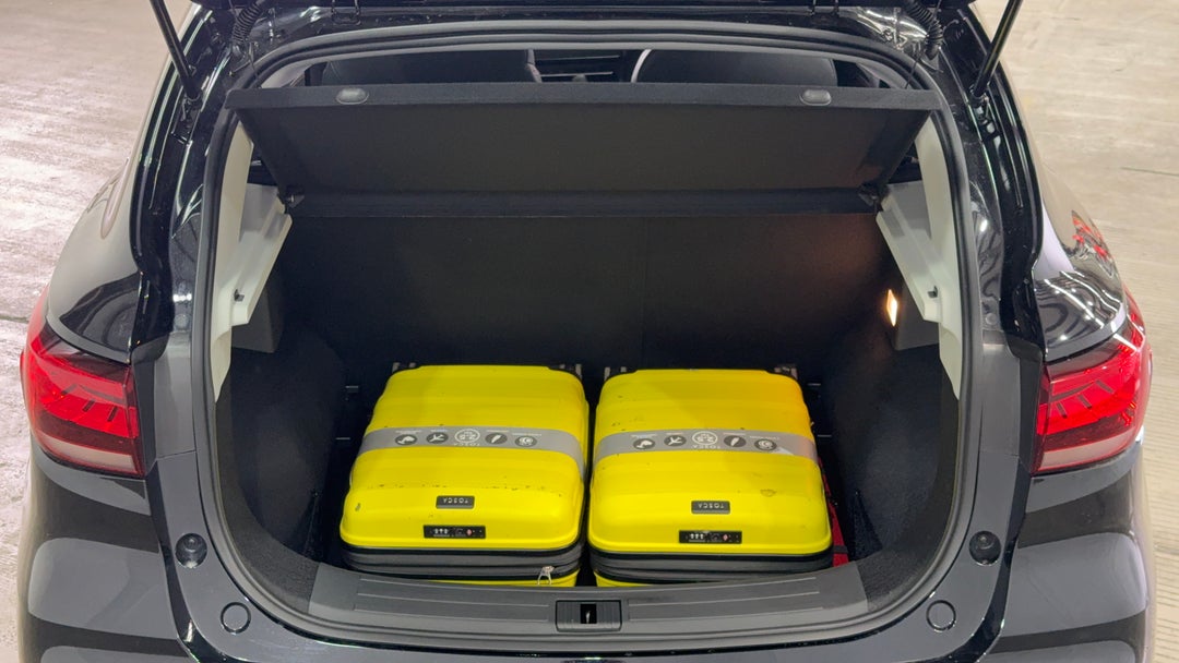 Boot Inside View with Luggage
