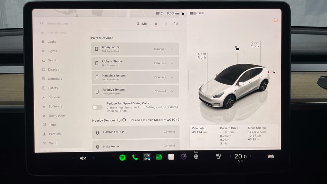 2023 Tesla Model Y Rear-wheel Drive, Automatic, 43174 km, Android/Apple Car Play