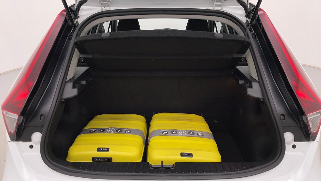 Boot Inside View with Luggage