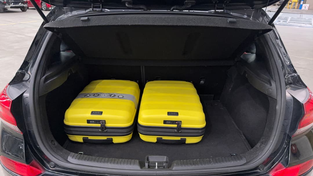 2017 Hyundai i30 Sr, Automatic, 135492 km, Boot Inside View with Luggage