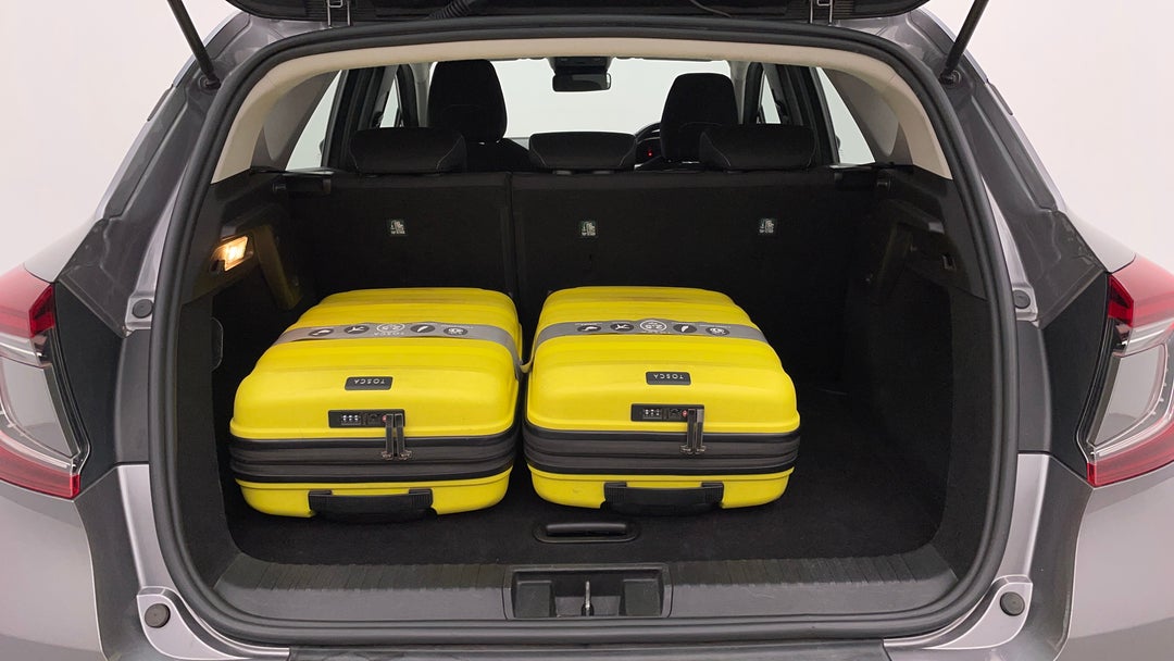 Boot Inside View with Luggage