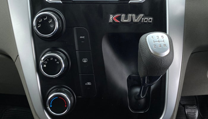 2016 Mahindra Kuv100 K8 6 STR, Petrol, Manual, 45,270 km, Gear Lever