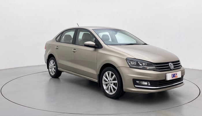2017 Volkswagen Vento 1.2 TSI HIGHLINE PLUS AT, Petrol, Automatic, 85,541 km, Right Front Diagonal