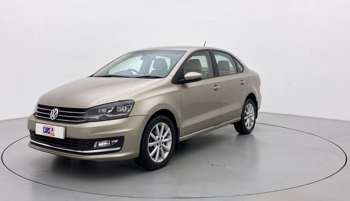 2017 Volkswagen Vento 1.2 TSI HIGHLINE PLUS AT, Petrol, Automatic, 85,541 km, Left Front Diagonal