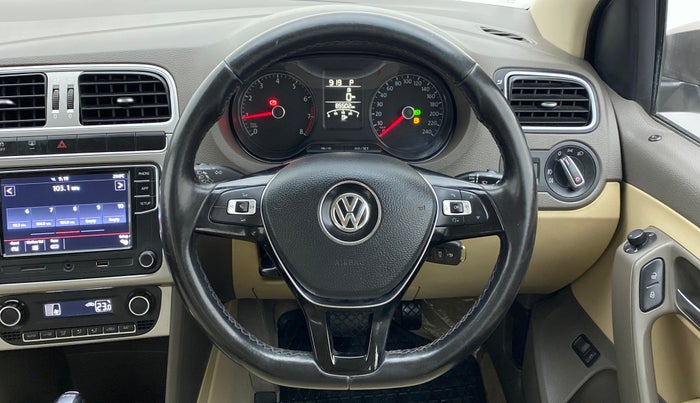 2017 Volkswagen Vento 1.2 TSI HIGHLINE PLUS AT, Petrol, Automatic, 85,541 km, Steering Wheel Close Up