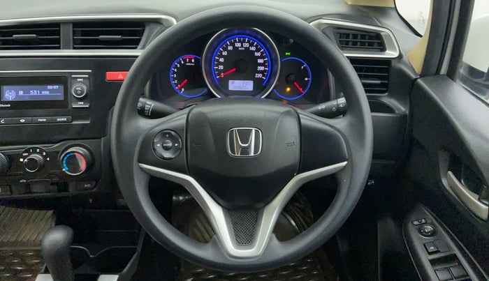 2015 Honda Jazz 1.2 S AT, Petrol, Automatic, 8,820 km, Steering Wheel Close Up