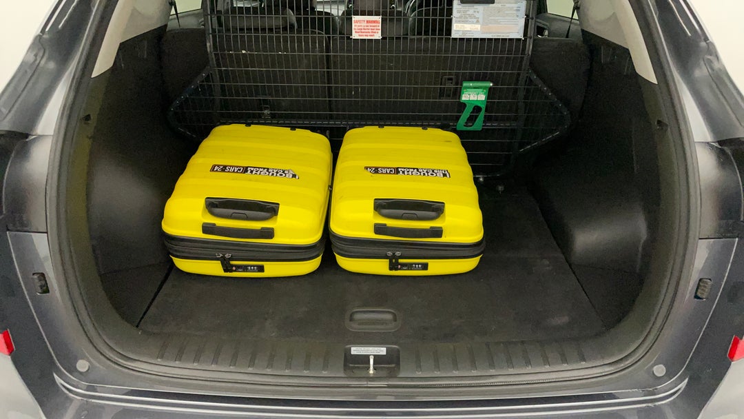 Boot Inside View with Luggage