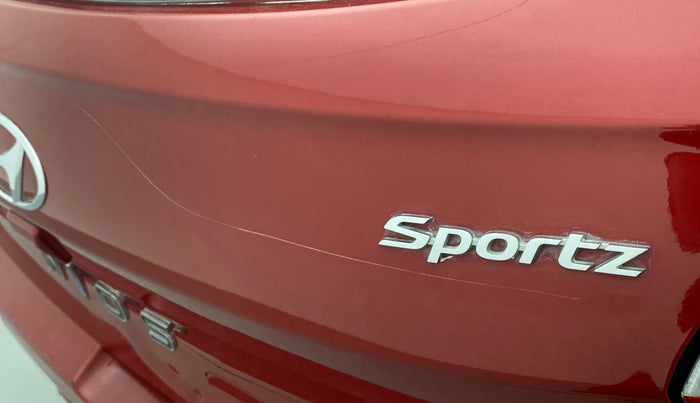 2020 Hyundai GRAND I10 NIOS SPORTZ PETROL, Petrol, Manual, 41,885 km, Dicky (Boot door) - Minor scratches
