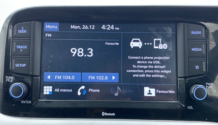 2020 Hyundai GRAND I10 NIOS SPORTZ PETROL, Petrol, Manual, 41,885 km, Infotainment System