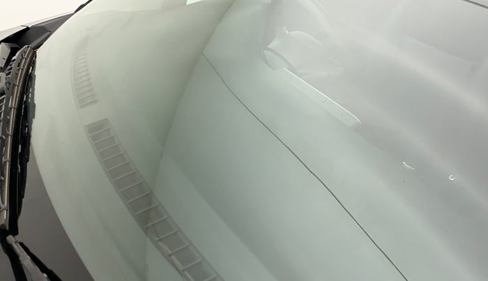 2021 Maruti Baleno ALPHA PETROL 1.2, CNG, Manual, 50,253 km, Front windshield - Minor spot on windshield