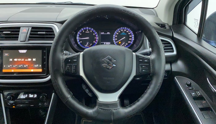 2021 Maruti S Cross ZETA SHVS PETROL, Petrol, Manual, 8,405 km, Steering Wheel Close Up