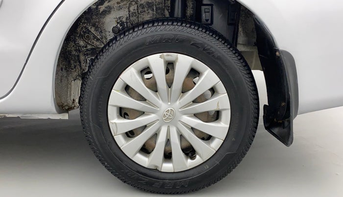 2011 Toyota Etios G, Petrol, Manual, 71,426 km, Left Rear Wheel