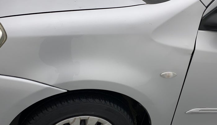 2011 Toyota Etios G, Petrol, Manual, 71,426 km, Left fender - Slight discoloration