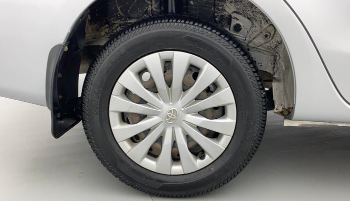 2011 Toyota Etios G, Petrol, Manual, 71,426 km, Right Rear Wheel