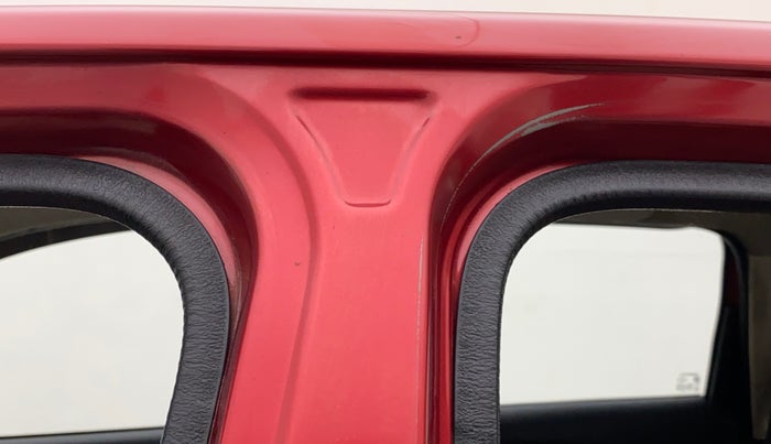 2018 Datsun Go T, Petrol, Manual, 75,254 km, Left B pillar - Minor scratches