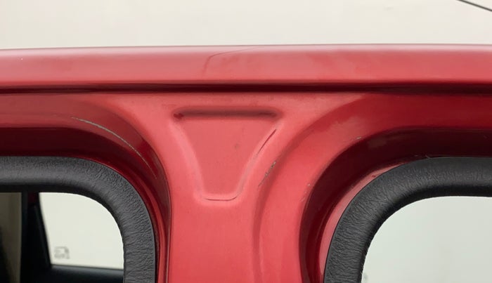 2018 Datsun Go T, Petrol, Manual, 75,254 km, Right B pillar - Minor scratches