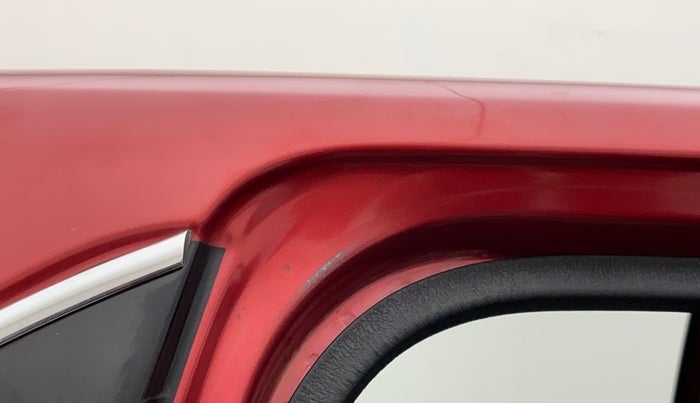 2018 Datsun Go T, Petrol, Manual, 75,254 km, Right C pillar - Minor scratches