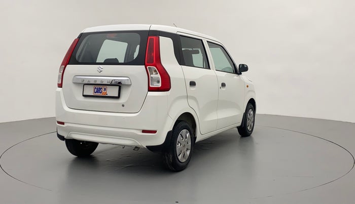 2019 Maruti New Wagon-R LXI 1.0 L, Petrol, Manual, 51,992 km, Right Back Diagonal (45- Degree) View