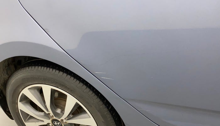 2014 Hyundai Verna FLUIDIC 1.6 VTVT SX, Petrol, Manual, 97,341 km, Right rear door - Slightly dented