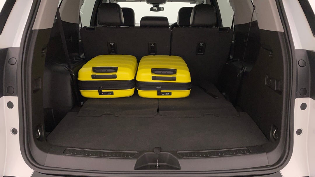 Boot Inside View with Luggage
