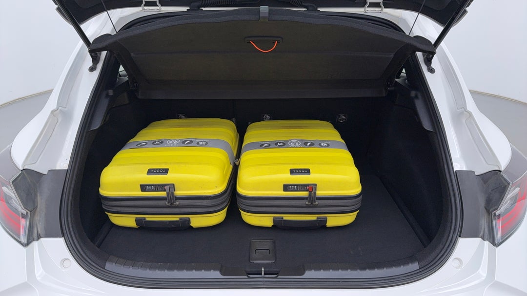 Boot Inside View with Luggage
