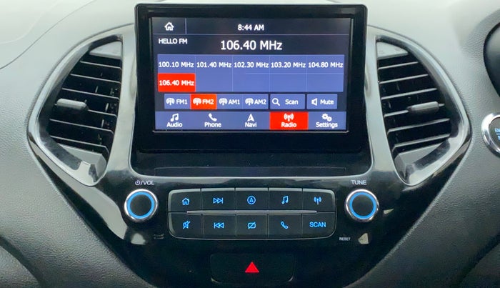 2019 Ford New Figo TITANIUM 1.2 PETROL MT, Petrol, Manual, 35,504 km, Infotainment System