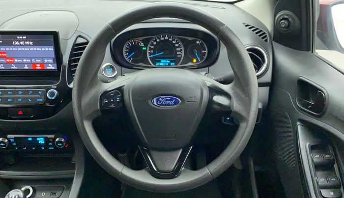 2019 Ford New Figo TITANIUM 1.2 PETROL MT, Petrol, Manual, 35,504 km, Steering Wheel Close Up