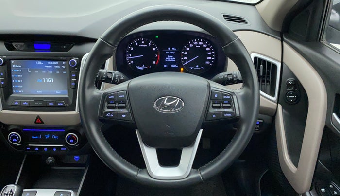 2019 Hyundai Creta 1.6 SX VTVT (O) EXECUTIVE, Petrol, Manual, 18,740 km, Steering Wheel Close Up