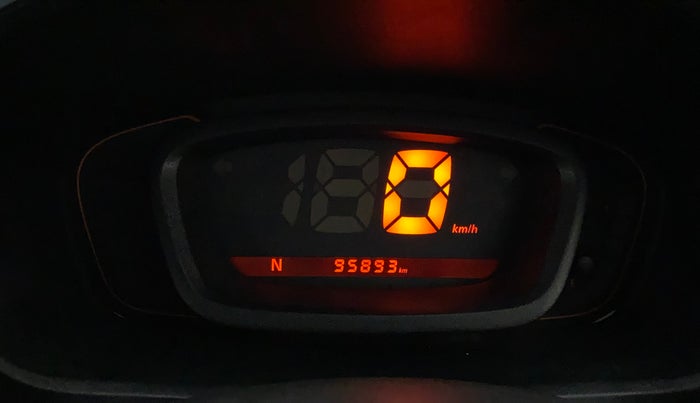 2017 Renault Kwid RXT 1.0 AMT (O), Petrol, Automatic, 95,893 km, Odometer Image