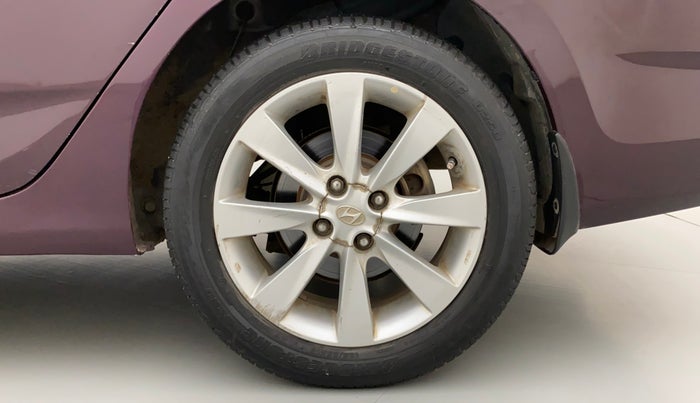 2013 Hyundai Verna FLUIDIC 1.6 VTVT SX, Petrol, Manual, 47,878 km, Left Rear Wheel