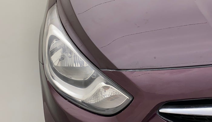 2013 Hyundai Verna FLUIDIC 1.6 VTVT SX, Petrol, Manual, 47,878 km, Right headlight - Minor scratches