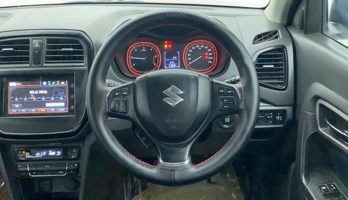 2017 Maruti Vitara Brezza ZDI PLUS DUAL TONE, Diesel, Manual, 63,973 km, Steering Wheel Close-up