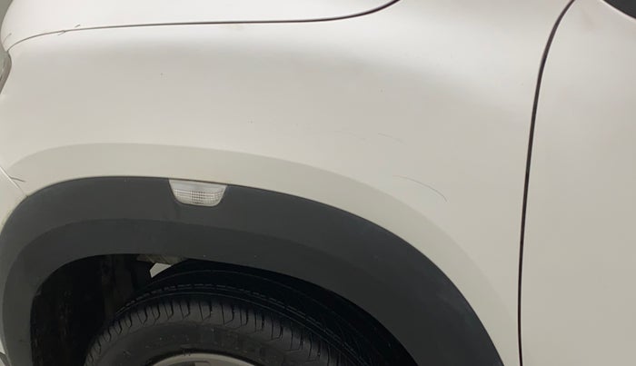 2017 Renault Kwid RXT 1.0 AMT (O), Petrol, Automatic, 63,670 km, Left fender - Slightly dented