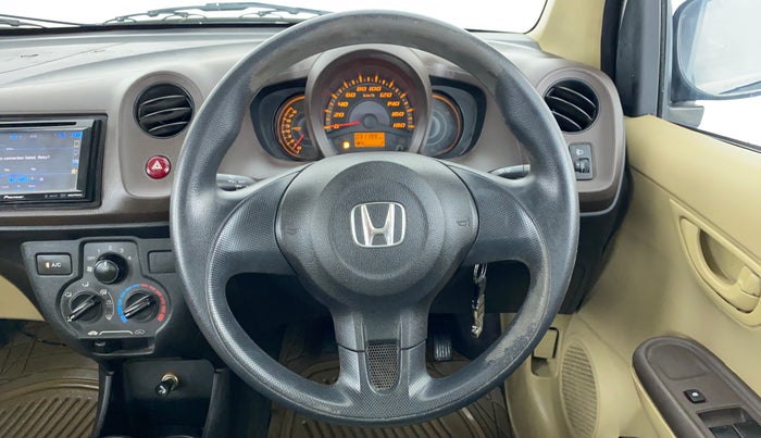 2013 Honda Amaze 1.2 EMT I VTEC, Petrol, Manual, 31,353 km, Steering Wheel Close Up