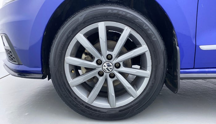 2020 Volkswagen Vento HIGHLINE PLUS 1.0 TSI MT, Petrol, Manual, 33,100 km, Left Front Wheel