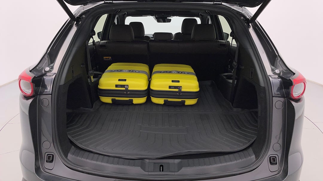 Boot Inside View with Luggage