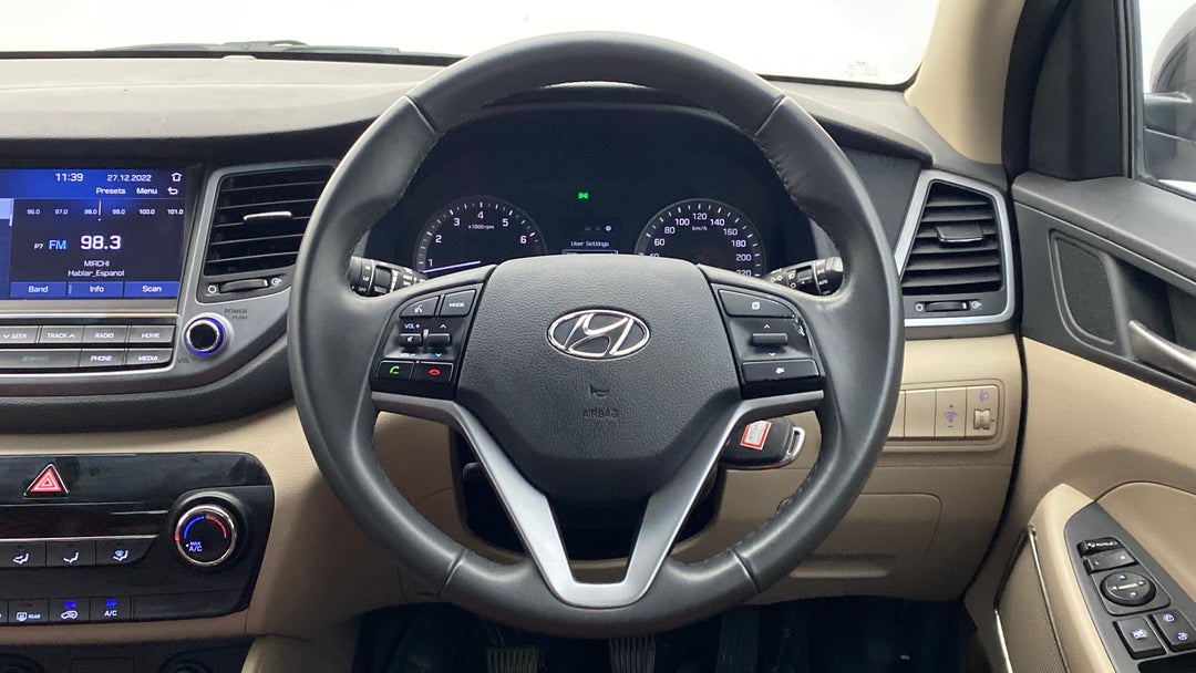 Steering Wheel Close Up