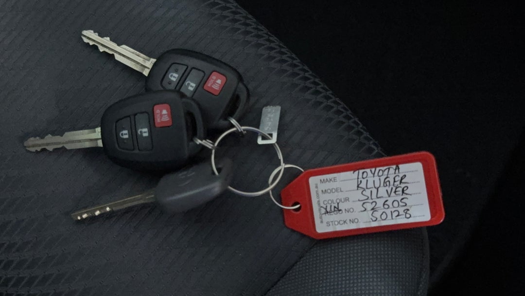 2019 Toyota Kluger Gx (4x2), Automatic, 107402 km, Key Close-up