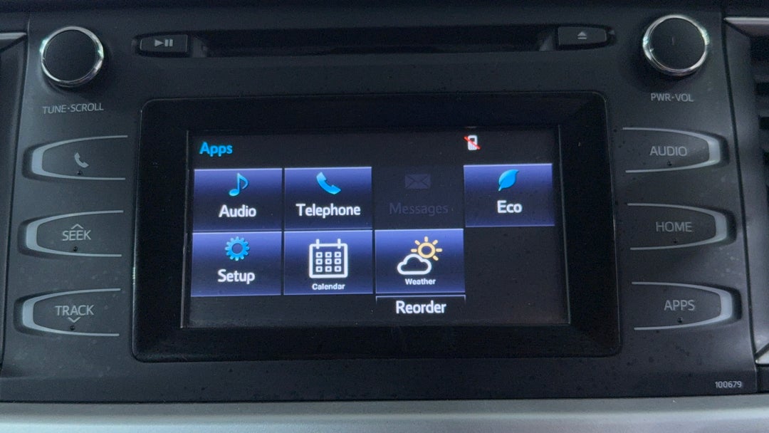 2019 Toyota Kluger Gx (4x2), Automatic, 107402 km, Infotainment System