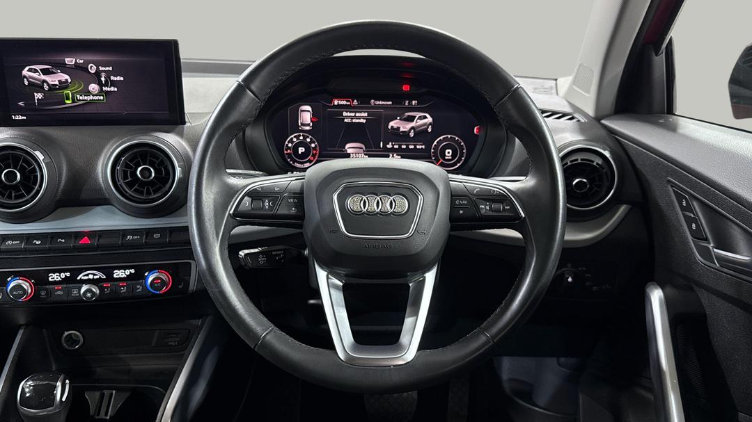 2021 Audi Q2 35 Tfsi Design (1.4 Tfsi), Automatic, 35107 km, Steering Wheel Close-up