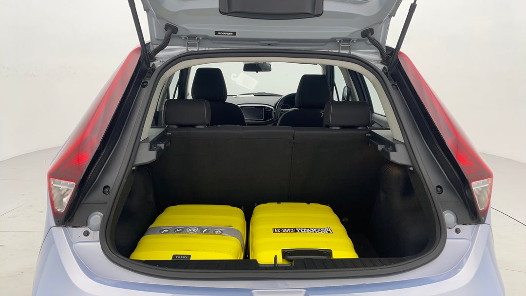 Boot Inside View with Luggage